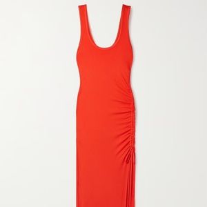 The Range Alloy Rib Cinched Midi Dress